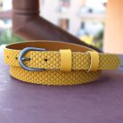 womensyellowleatherbeltbuckle