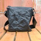 Crushed Leather Messenger Bag