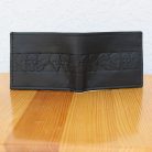 Handmade Skull Embossed Bifold Wallet Back