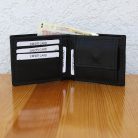 Handmade Skull Embossed Bifold Wallet Inside