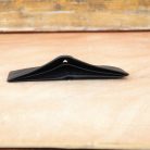 Men's Black Leather Bifold Wallet – Top Grain, Red Stitch Contrast 4