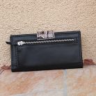 Black & Python Leather Notebook Wallet 4
