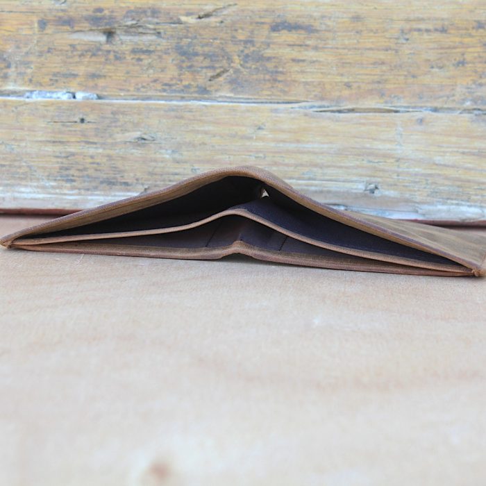 Vintage Crushed Leather Cardholder 3