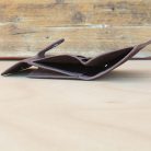 Vintage Tan Leather & Waxed Cotton Wallet 5