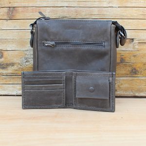 Handmade Shoulder Bag & Wallet Matching Set 1