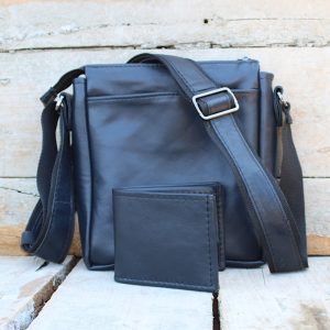 Men's Bag and Wallet Matching Set