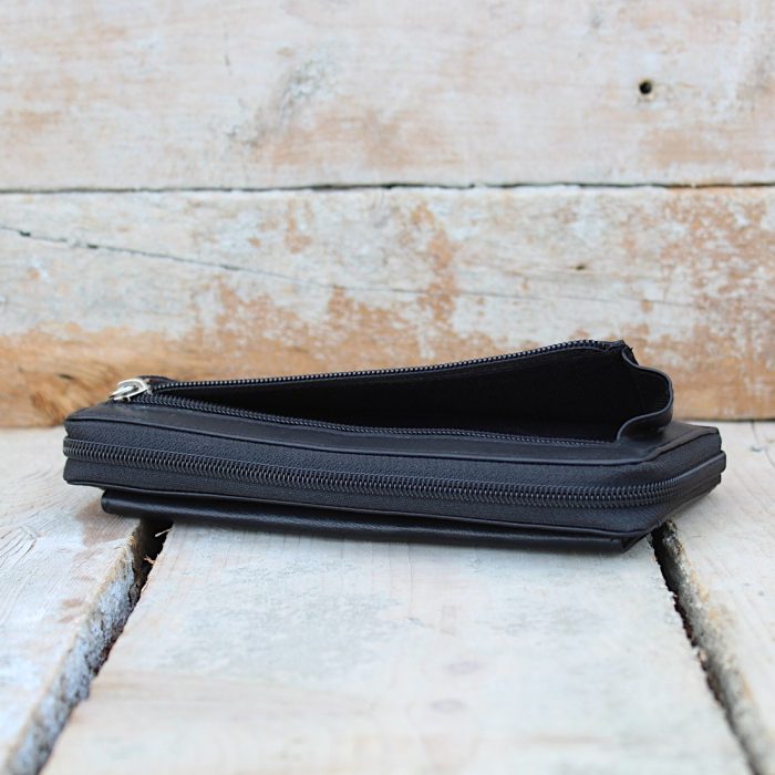 Men’s Leather Wallet with Zipper 3