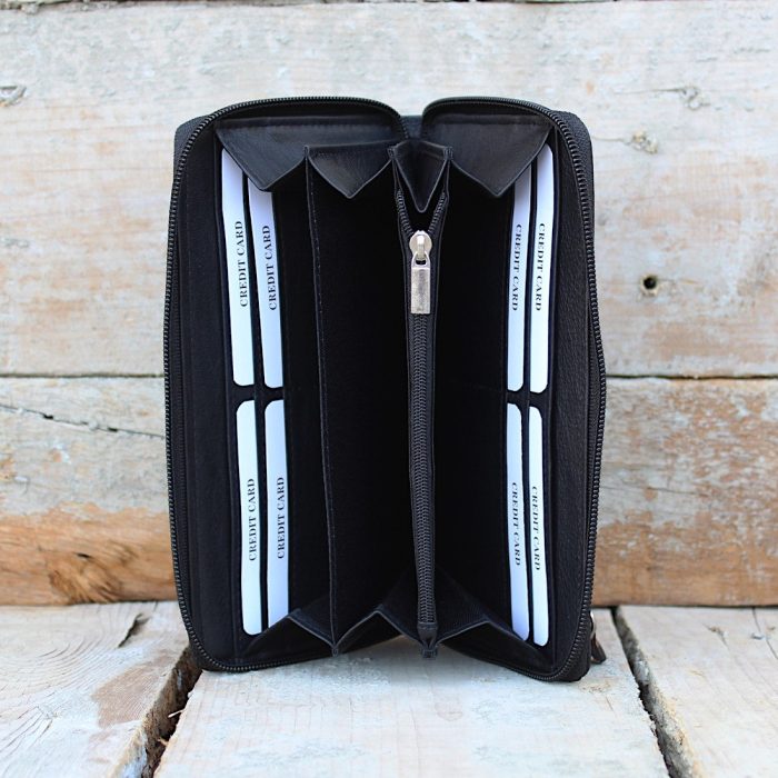 Men’s Leather Wallet with Zipper 4