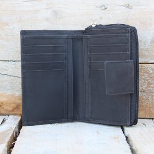 men’s luxury black leather wallet 1