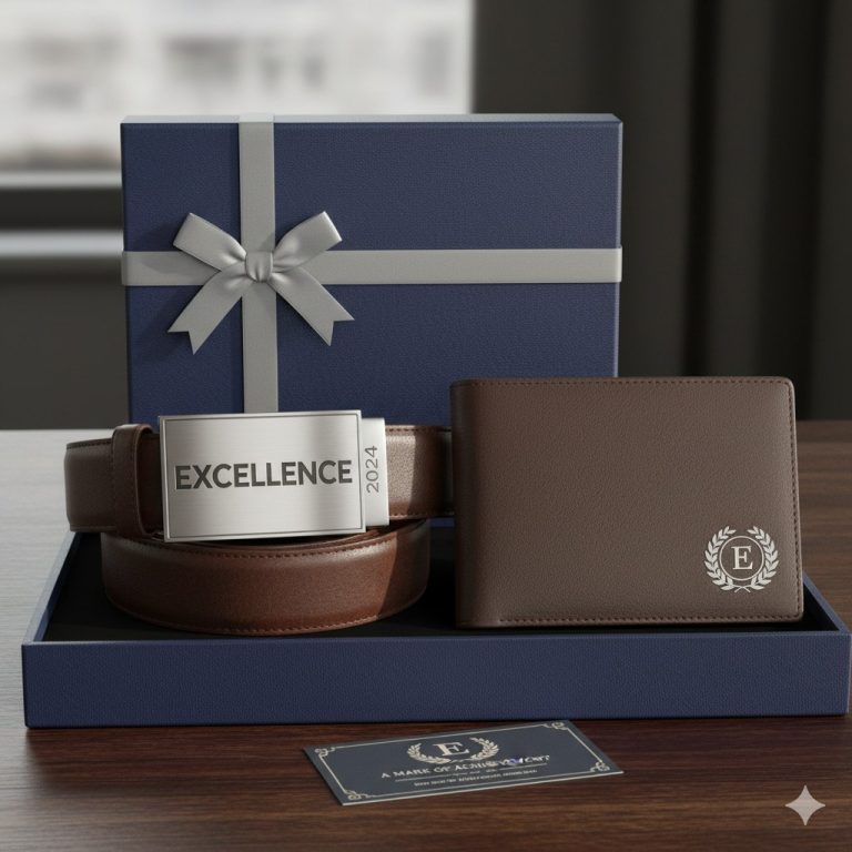Corporate Gifting Reimagined: Elegant Custom-Engraved Leather Goods
