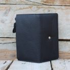 Black Breast Pocket Leather Wallet 3