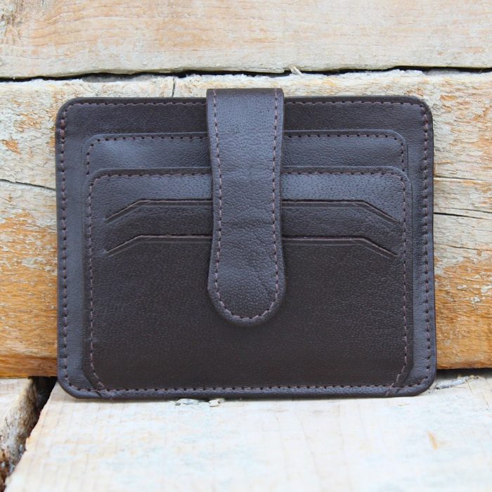 Brown Leather Card Holder