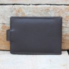 Brown Leather Horizontal Card Holder 1