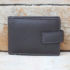 Brown Leather Horizontal Card Holder