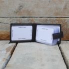 Brown Leather Horizontal Card Holder 2