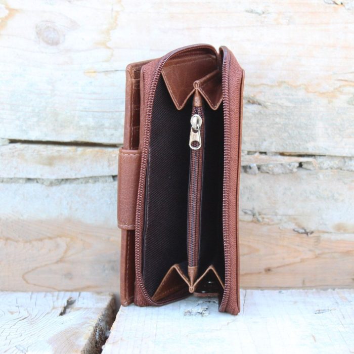 Brown Women’s Leather Wallet 4