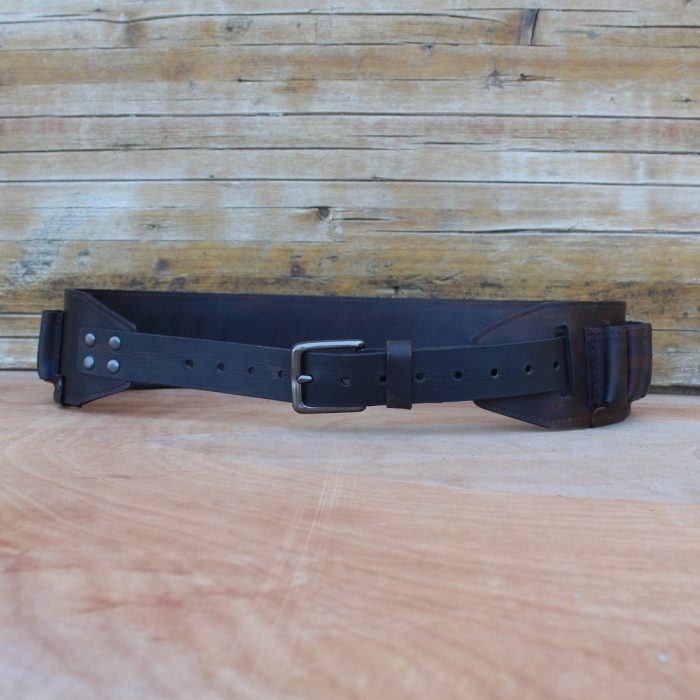 Custom Leather Cartridge Belt 1