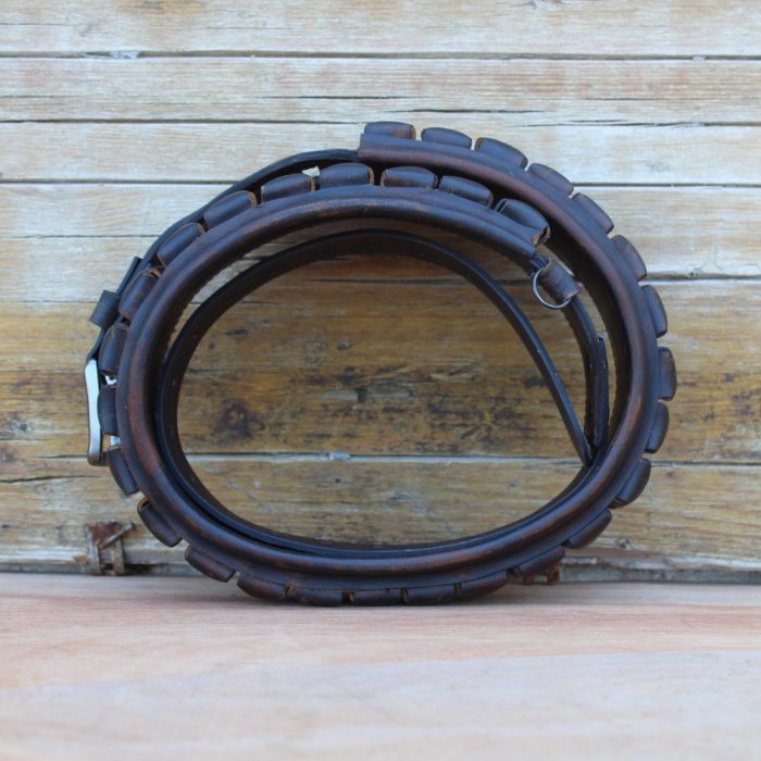 Custom Leather Cartridge Belt 2