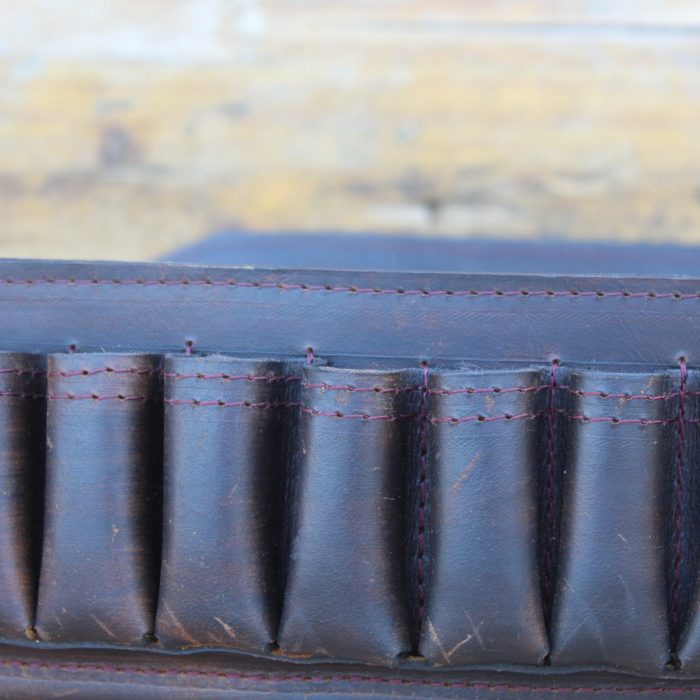 Custom Leather Cartridge Belt 5