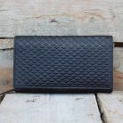Luxury Women's Black Leather Wallet