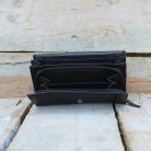 Luxury Women's Black Leather Wallet 5