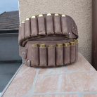 Premium Leather Shotgun Cartridge Belt