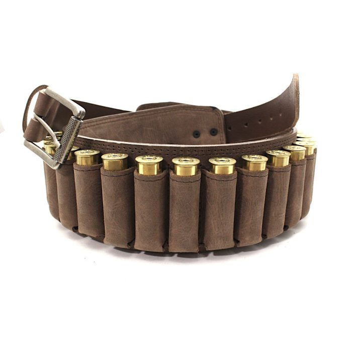 Premium Leather Shotgun Cartridge Belt 2