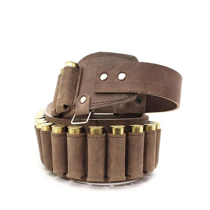 Premium Leather Shotgun Cartridge Belt 5