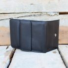 Slim Women's Black Leather Wallet 3