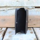 Small Women's Black Leather Wallet 3