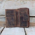 Vintage Women's Brown Leather Wallet 1