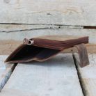 Vintage Women's Brown Leather Wallet 4