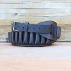 Leather Cartridge Belt and Ammo Pouch Matching Set 2