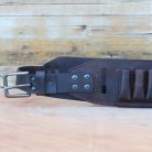 Leather Cartridge Belt and Ammo Pouch Matching Set 3