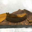 Flap-Closure Leather Cartridge Belt