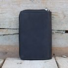 Matte Black Women's Leather Wallet