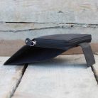 Matte Black Women's Leather Wallet 3