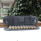 Matching Set of 2 Leather Cartridge Belt Slides 3