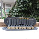 Matching Set of 2 Leather Cartridge Belt Slides 4