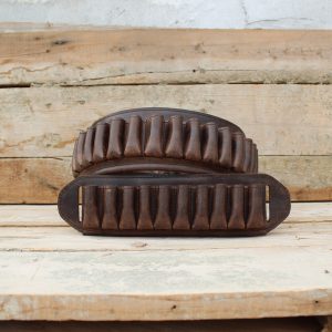 Shotgun Shell Belt and Belt Slide Matching Set – 12GA 16GA 20GA