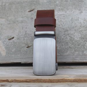 Brown Ratchet Leather Belt