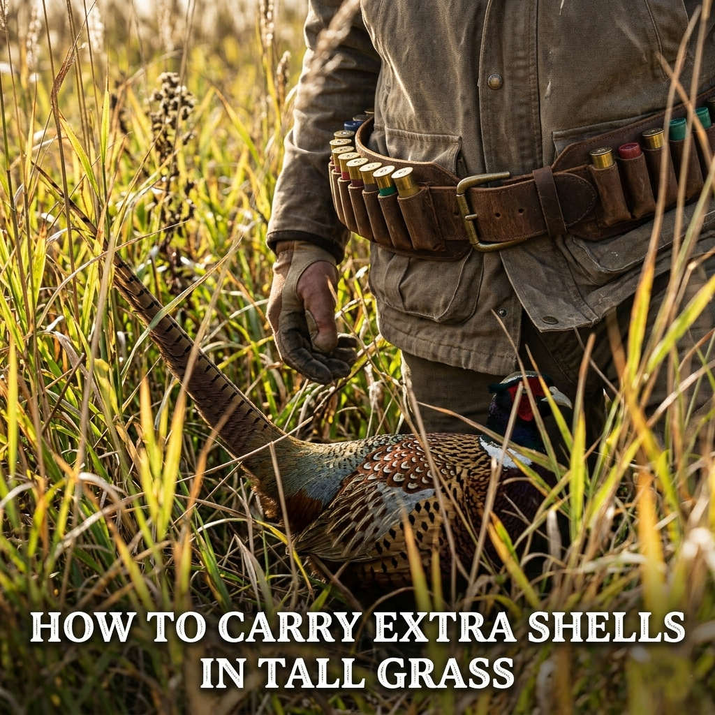 How to Carry Extra Shells in Tall Grass
