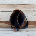 Men’s Crazy Horse Leather Shoulder Bag Light Brown 4