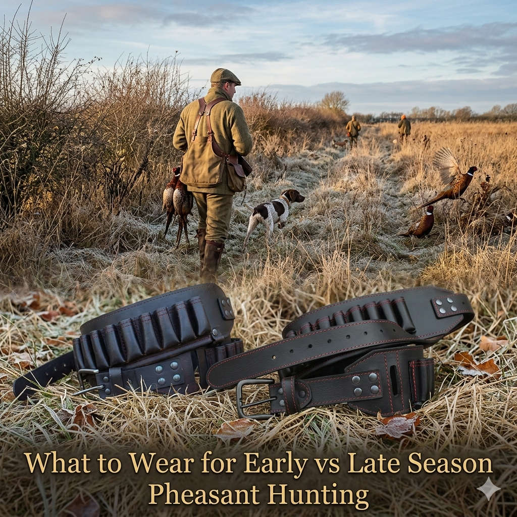 What to Wear for Early vs Late Season Pheasant Hunting
