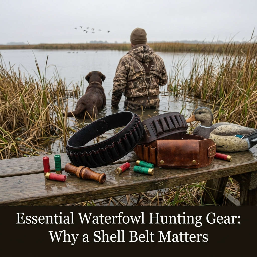 Essential Waterfowl Hunting Gear: Why a Shell Belt Matters