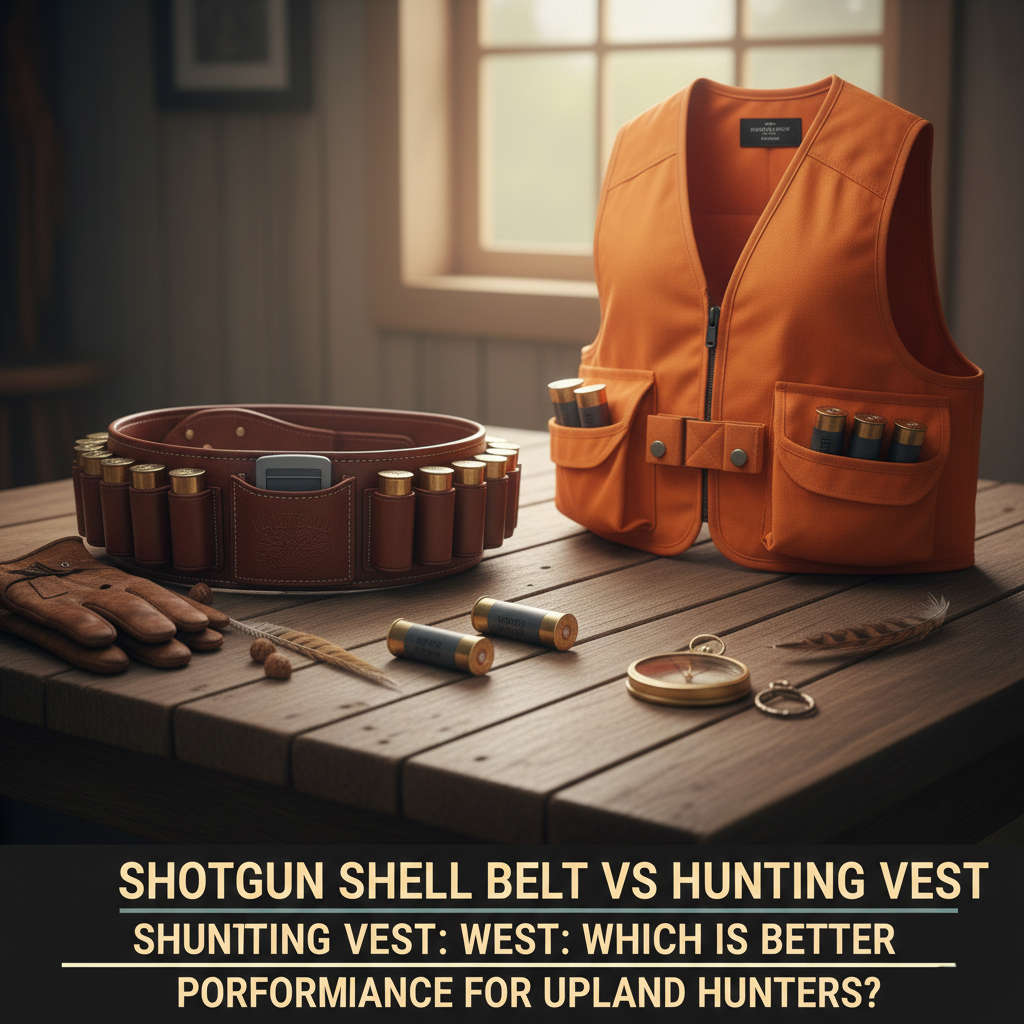 Shotgun Shell Belt vs Hunting Vest: Which Is Better for Upland Hunters?