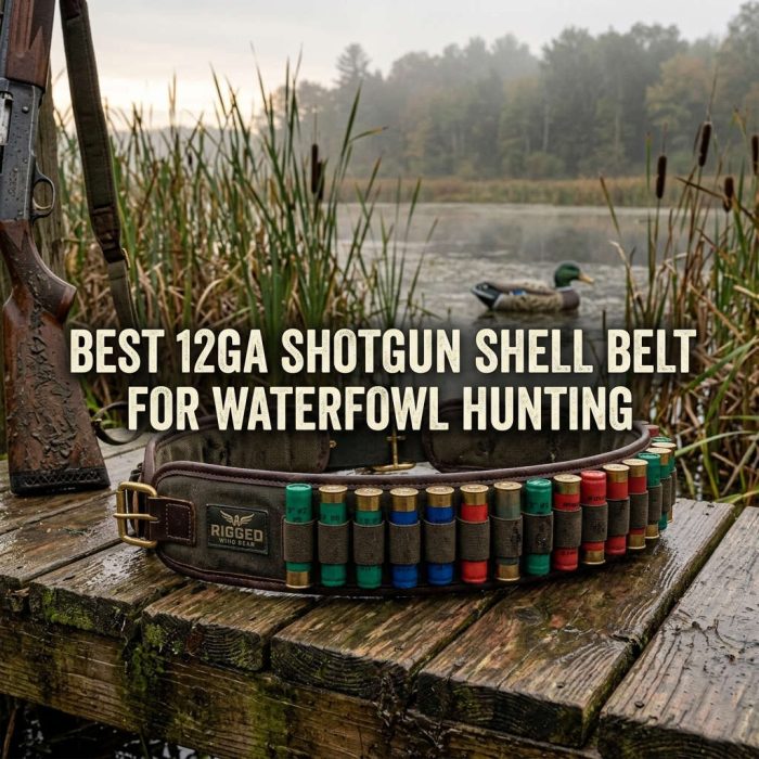 Best 12GA Shotgun Shell Belt for Waterfowl Hunting - Raphaël Rossetti