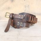 Heritage Leather Cartridge Belt – Handmade for 12GA • 16GA • 20GA - 4