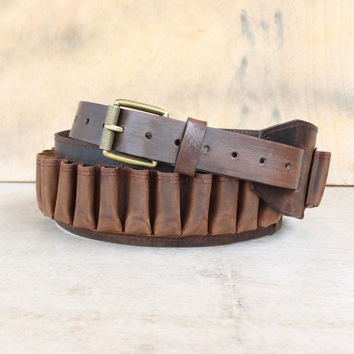 Heritage Leather Cartridge Belt – Handmade for 12GA • 16GA • 20GA - 6 Heritage Leather Cartridge Belt – Handmade for 12GA • 16GA • 20GA - 6