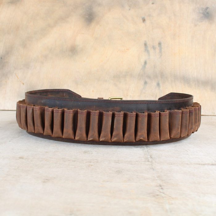 Heritage Leather Cartridge Belt – Handmade for 12GA • 16GA • 20GA Heritage Leather Cartridge Belt – Handmade for 12GA • 16GA • 20GA